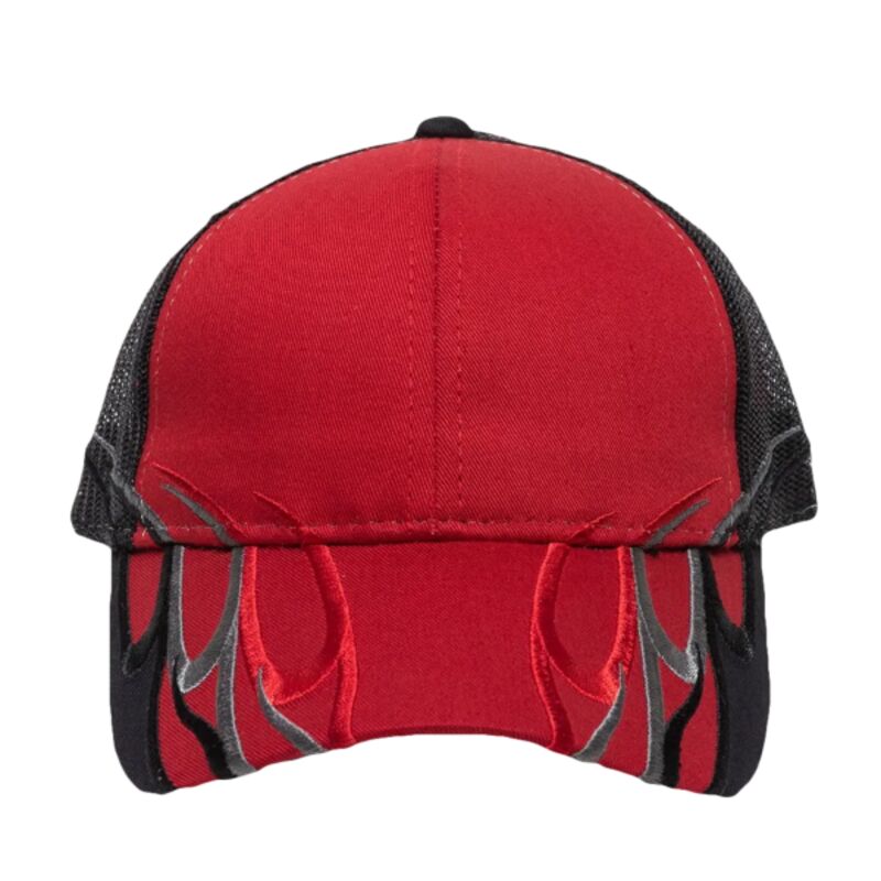 Racing W/Embroidered Wave Mesh Back Thumbnail