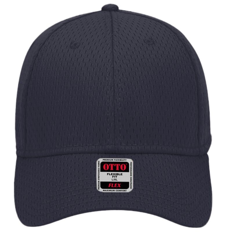 OTTO CAP "OTTO FLEX" Fitted 6 Panel Low Profile Baseball Cap Thumbnail