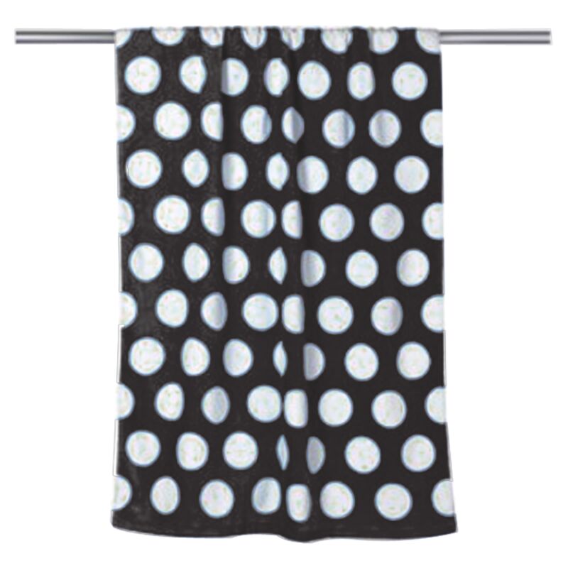 Polka Dot Velour Beach Towel Thumbnail