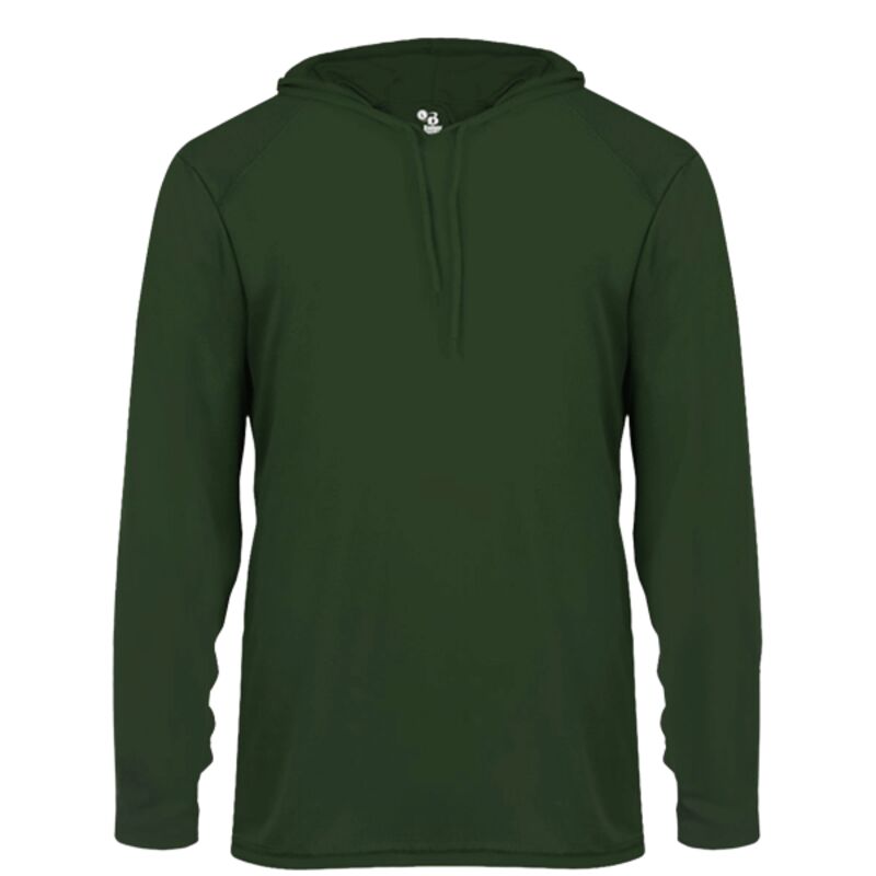 Unisex B-Core Hooded Long Sleeve T-Shirt Thumbnail