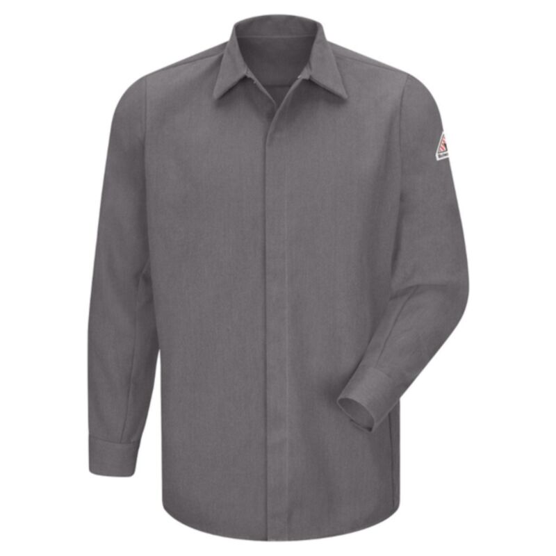 Men's Concealed-Gripper Pocketless Long Sleeve Shirt - CoolTouch® 2 Thumbnail