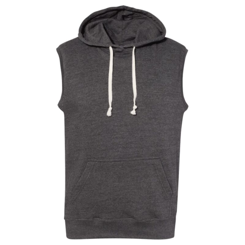 Men's Triblend Sleeveless Hooded Sweatshirt Thumbnail