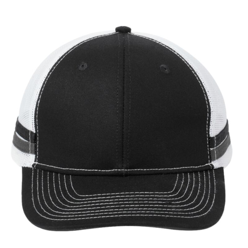 Two Stripe Snapback Trucker Cap Thumbnail