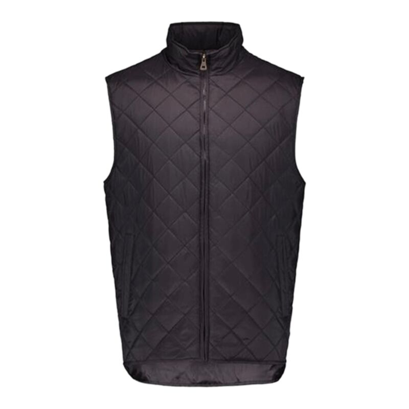Men's Vintage Diamond Quilted Vest Thumbnail