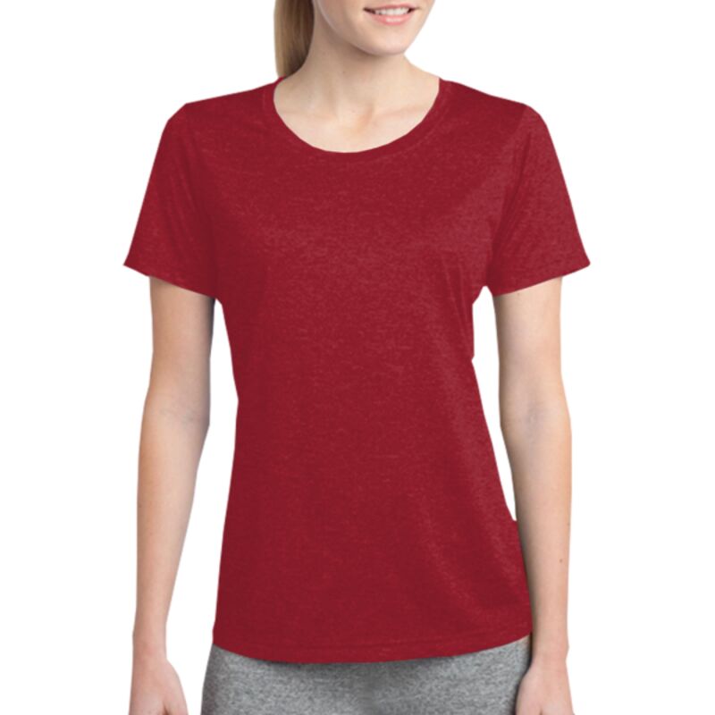 Ladies Heather Contender ™ Scoop Neck Tee Thumbnail