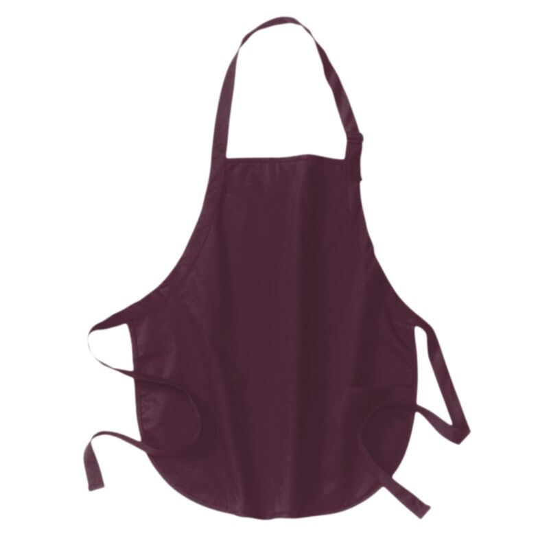 Medium Length Apron with Pouch Pockets Thumbnail