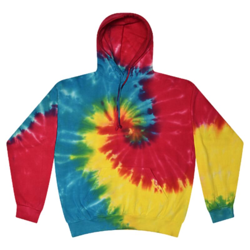 Tie-Dyed Hooded Sweatshirt Thumbnail