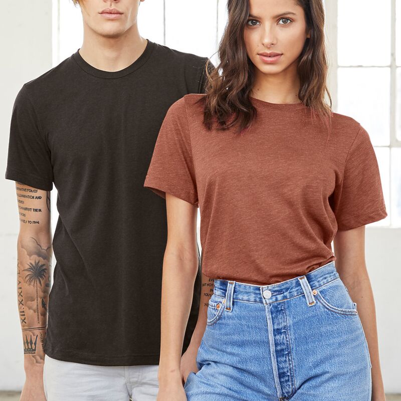 Unisex Triblend Short Sleeve Tee Thumbnail